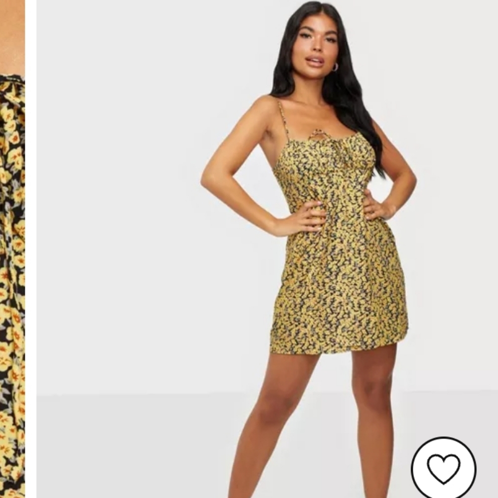 Hotel Rocks Mini Blume Yellow dress